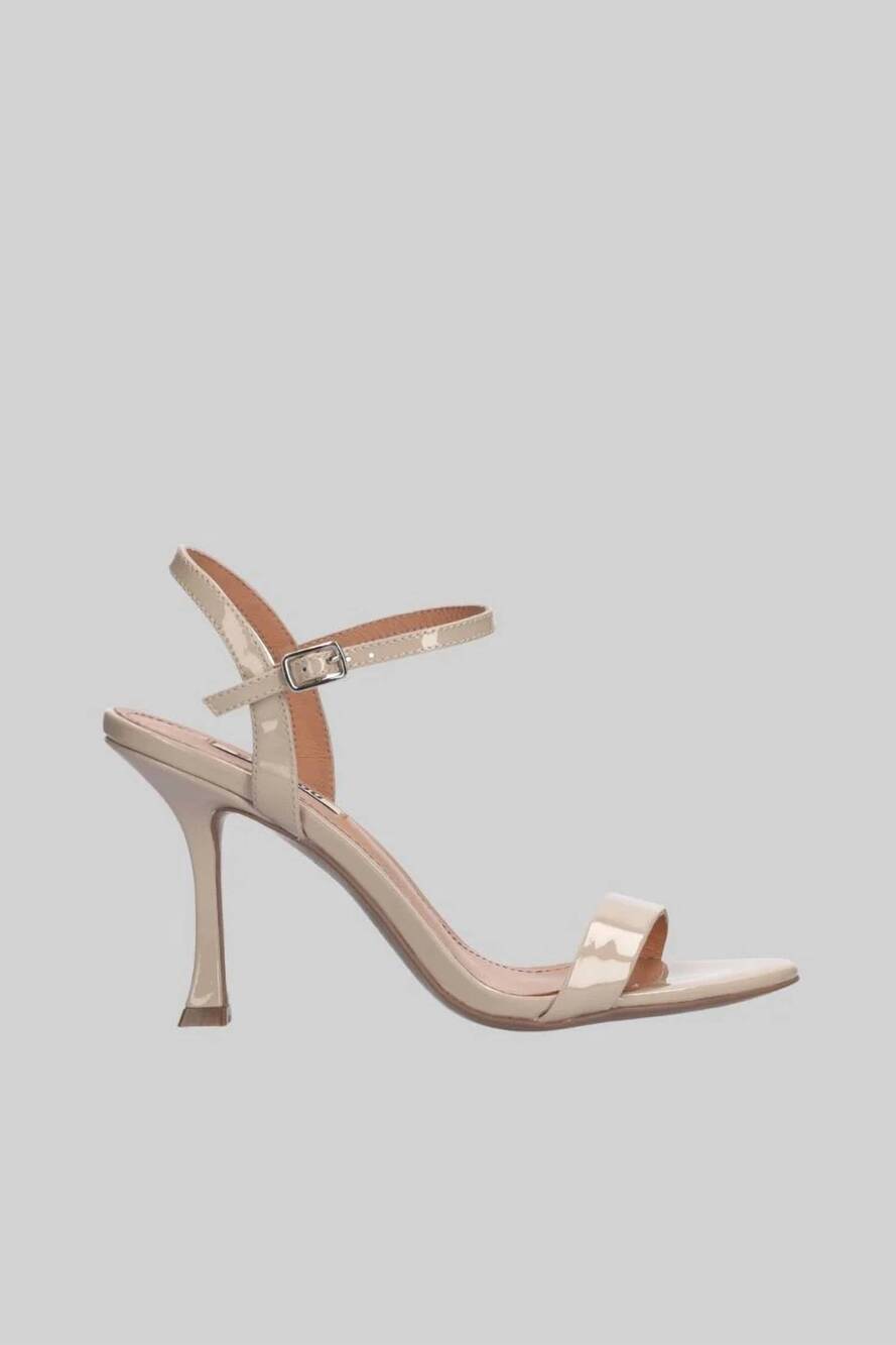 NEW BIBI LOU women's lotus 85 heels in nude